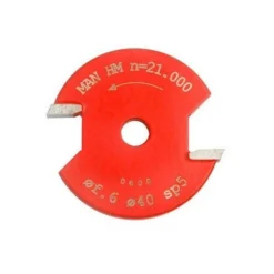 Fraise Circulaire à Rainurer Sidamo D40xh1.5 - Pour Défonceuse, Affleureuse et Toupie