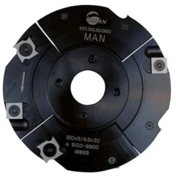 Porte-outils à Rainer Extensible D. 150 mm Al. 30 mm Ep. 5 mm Al. 9,5 mm Z4 et 4 - 937.150.30.0510 - Leman | Porte-outils De Toupie