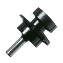 Leman - Mèche Bouvetage à Plat D.44 x 14 - 32 mm Queue 8 mm - Fraise pour Défonceuse, Affleureuse et Toupie