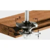 FESTOOL Fraise à Contre-profil Pour Rainure HW S8 D43/21 A/KL-491129 - Fraise Pour Défonceuse, Affleureuse Et Toupie -Toupie Soldes 1107884 1