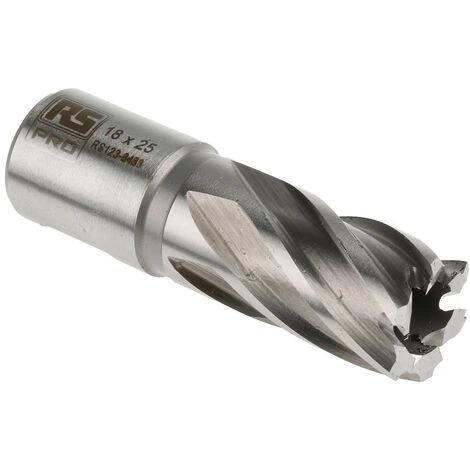Fraise à Carotter 18 mm HSS RS PRO - Pour Défonceuse, Affleureuse et Toupie - Haute Précision 3 Fraise à Carotter 18 mm HSS RS PRO - Pour Défonceuse, Affleureuse et Toupie - Haute Précision