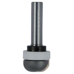 Mèche à Gorge HM Micrograin + Guide Supérieur Téflon D. 28,6 mm L.U. 12,7 mm L.T. 73 mm Q 12 mm - 4602.729.00 - Leman