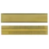LEMAN Lot de 10 Plaquettes Carbure Revêtement Titane KO1 50x10x1,5 mm - Système Versofix 4 Coupes pour Bois - 800.510.01 -Toupie Soldes 11737169 1
