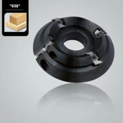 Leman - Porte-outils Bouvetage D'angle 45° Auto-serrant Diam 180 X 50 Mm 2+2 Dents - 938.9.180.50.1030 | Porte-outils De Toupie -Toupie Soldes 12272987 2