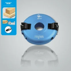 Leman - Porte-outils Inclinable De +90° à -90° 120x40x30 Mm 2 Dents - 958.120.30.3001 | Porte-outils De Toupie -Toupie Soldes 12272988 2