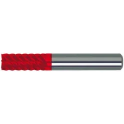 GUHRING Fraise Cylindrique en Carbure Monobloc Longue, Type H, Revêtement Fire, Ø 20,0 mm, Longueur Totale 104 mm - Idéal pour Défonceuse, Affleureuse et Toupie