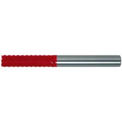 Fraise Cylindrique en Carbure Monobloc GUHRING - Extra Longue, 6 à 8 Dents, 55°, Ø 6,0 mm, Longueur Totale 75 mm - Pour Usinage Dur