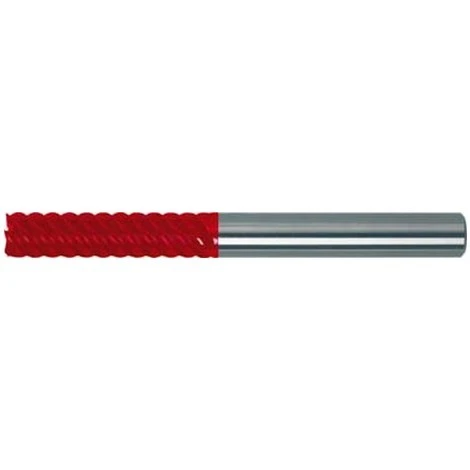 Fraise Cylindrique en Carbure Monobloc GUHRING - Extra Longue, 6 à 8 Dents, 55°, Ø 10 mm, Longueur Totale 100 mm - Pour Usinage Dur 3 Fraise Cylindrique en Carbure Monobloc GUHRING - Extra Longue, 6 à 8 Dents, 55°, Ø 10 mm, Longueur Totale 100 mm - Pour Usinage Dur
