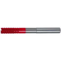 GUHRING Fraise Torique Carbure Monobloc Extra Longue UF 6 Dents - Ø 8,0 mm, Longueur Totale 100 mm, Longueur de Coupe 19 mm - Pour Défonceuse, Affleureuse et Toupie