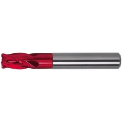 Fraise à Copier Torique Dure Carbure Monobloc Longue GUHRING - Ø 12,0 mm, Longueur Totale 83 mm, Longueur de Coupe 18 mm