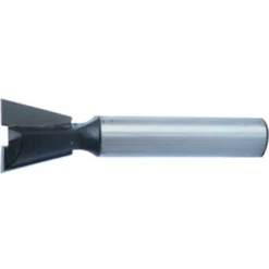 FP Fraise De Queue D'aronde - Ø 14,3 mm, Angle 14°, Longueur Utile 13 mm, Longueur Totale 48 mm - Pour Défonceuse, Affleureuse et Toupie