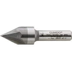 Fraise à Écrire et à Rainurer GUHDO - Ø 14 mm, Angle 60° - Pour Défonceuse, Affleureuse et Toupie