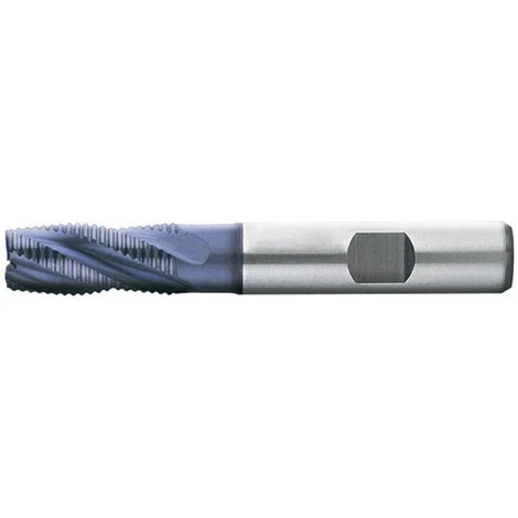 Fraise D'ébauche Courte HR, 3 à 6 Dents, Acier Rapide 10% Cobalt, Revêtement TiAIN, Ø 14.0 mm - Pour Défonceuse, Affleureuse, Toupie 3 Fraise D'ébauche Courte HR, 3 à 6 Dents, Acier Rapide 10% Cobalt, Revêtement TiAIN, Ø 14.0 mm - Pour Défonceuse, Affleureuse, Toupie