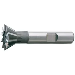 FP Fraise Conique Forme C 45° - Ø 28,0 mm, Longueur Totale 80 mm, 10 Dents - Pour Défonceuse, Affleureuse et Toupie