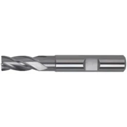 Fraise Cylindrique Longue 4 Dents en Carbure Monobloc - Ø 8,0 mm, Longueur Totale 63 mm - Pour Défonceuse, Affleureuse et Toupie