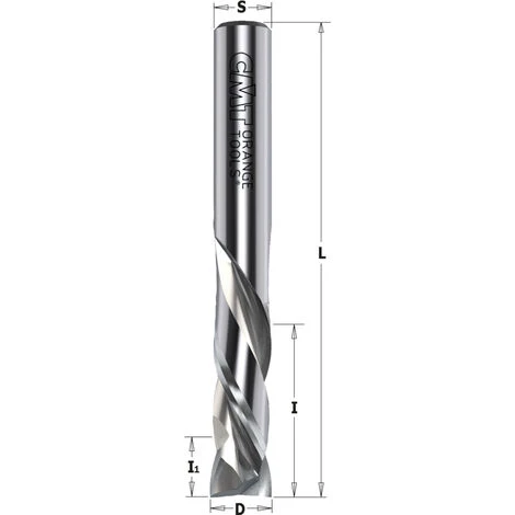CMT ORANGE TOOLS Fraise Hélicoïdale Z3+3 HWM D=12.7x6-28.5x76 DR pour Défonceuse, Affleureuse et Toupie 4 CMT ORANGE TOOLS Fraise Hélicoïdale Z3+3 HWM D=12.7x6-28.5x76 DR pour Défonceuse, Affleureuse et Toupie – Image 2