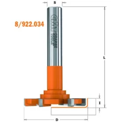 CMT ORANGE TOOLS 922.034.11 Fraise à Rainurer D=52x6.5x83.5 pour Défonceuse, Affleureuse et Toupie -Toupie Soldes 14846016 2