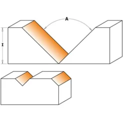 CMT ORANGE TOOLS 663.130.11 Fraise HW pour Fentes en Forme de V 130° D=91x20.2x95 DR - Fraise Pour Défonceuse, Affleureuse Et Toupie 9 CMT ORANGE TOOLS 663.130.11 Fraise HW pour Fentes en Forme de V 130° D=91x20.2x95 DR - Fraise Pour Défonceuse, Affleureuse Et Toupie -Toupie Soldes 14846069 3
