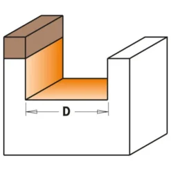 CMT ORANGE TOOLS 952.503.11B Fraise à Coupe Droite avec Couteau HW Z2 - Diamètre 31.7x16x70 mm - Pour Défonceuse, Affleureuse et Toupie -Toupie Soldes 15154403 3