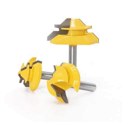 ASUPERMALL Jeu de Fraises à Feuillure 8 mm avec Tige de 12,7 mm, 16 mm, 19,05 mm - Fraise à Fente et Rainurer en Bois - 3 Pièces 7 ASUPERMALL Jeu de Fraises à Feuillure 8 mm avec Tige de 12,7 mm, 16 mm, 19,05 mm - Fraise à Fente et Rainurer en Bois - 3 Pièces – Image 5