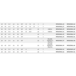 Fraise Bordeuze à Hélice en Diamant D60 PCD H2,5 mm Axial 30° - Mobiltecnica | Fraise Pour Défonceuse, Affleureuse Et Toupie 11 Fraise Bordeuze à Hélice en Diamant D60 PCD H2,5 mm Axial 30° - Mobiltecnica | Fraise Pour Défonceuse, Affleureuse Et Toupie -Toupie Soldes 16145758 5