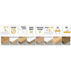 Fraise Bordeuze MTECF002.6 - Hélice DIA D60 PCD H2,5 mm, Angle Axial 30°, Rainures Antibruit - Mobiltecnica 9 Fraise Bordeuze MTECF002.6 - Hélice DIA D60 PCD H2,5 mm, Angle Axial 30°, Rainures Antibruit - Mobiltecnica -Toupie Soldes 16146354 3