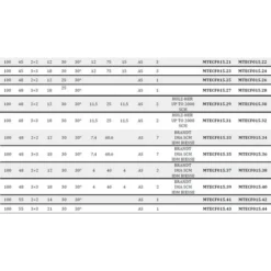 Fraise Bordeuze à Hélice en Diamant D100 PCD H2,5 mm - MTECF015.4 - Mobiltecnica 11 Fraise Bordeuze à Hélice en Diamant D100 PCD H2,5 mm - MTECF015.4 - Mobiltecnica -Toupie Soldes 16148544 5