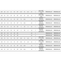 Fraise Bordeuze MTECF016.1 - D100, H4,5 mm, Angle Axial 30° - Pour Défonceuse, Affleureuse et Toupie -Toupie Soldes 16149370 5