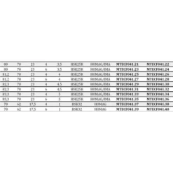 Fraise Bordeusse en Diamant MTECF041.70 pour Profiler Raccord HSK - Mobiltecnica | .70_D72 | B 17,5 | ZTOT4 | DB HSK32 | R 5 | GAU | H3 10 Fraise Bordeusse en Diamant MTECF041.70 pour Profiler Raccord HSK - Mobiltecnica | .70_D72 | B 17,5 | ZTOT4 | DB HSK32 | R 5 | GAU | H3 -Toupie Soldes 16153883 4