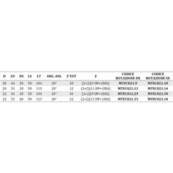 Fraise Hélicoïdale en Diamant Z2+2 pour Défonceuse, Affleureuse et Toupie - MTEC021.34 - Mobiltecnica -Toupie Soldes 16155274 3