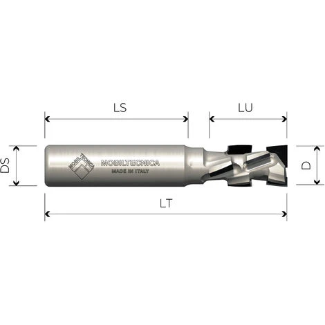 Fraise Nesting Hélicoïdale MTEC059.1 - D12, Z6, AX25° - Pour Défonceuse, Affleureuse et Toupie 3 Fraise Nesting Hélicoïdale MTEC059.1 - D12, Z6, AX25° - Pour Défonceuse, Affleureuse et Toupie