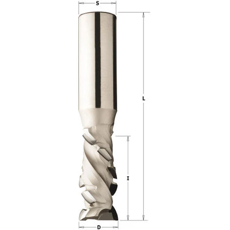 CMT ORANGE TOOLS Fraise à Défonceuse 20x45x105mm, Coupe Axiale 45° en Diamant, Z1+1 DR 4 CMT ORANGE TOOLS Fraise à Défonceuse 20x45x105mm, Coupe Axiale 45° en Diamant, Z1+1 DR – Image 2