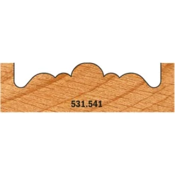 CMT ORANGE TOOLS 531.702 Mèche pour Rosettes HW S=9,5 D=70 DR (2) - Fraise pour Défonceuse, Affleureuse et Toupie -Toupie Soldes 1661577 5