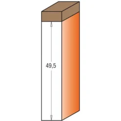 CMT ORANGE TOOLS 652.691.11B Fraise à Coupe Droite avec Couteau Z1 - D=19x49,5x100 DR - Pour Défonceuse, Affleureuse et Toupie 7 CMT ORANGE TOOLS 652.691.11B Fraise à Coupe Droite avec Couteau Z1 - D=19x49,5x100 DR - Pour Défonceuse, Affleureuse et Toupie -Toupie Soldes 1661834 3