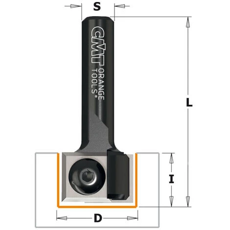 CMT ORANGE TOOLS 655.190.11 FRAISE P.A.J. Z2 DR S=8 D=19X12 - Fraise Pour Défonceuse, Affleureuse Et Toupie 4 CMT ORANGE TOOLS 655.190.11 FRAISE P.A.J. Z2 DR S=8 D=19X12 - Fraise Pour Défonceuse, Affleureuse Et Toupie – Image 2