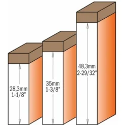 CMT ORANGE TOOLS 656.693.11 Fraise HW avec Couteau à Percer et Affleurer Z2 S=12,7 D=19X48,3X100 DR - Fraise Pour Défonceuse, Affleureuse Et Toupie 9 CMT ORANGE TOOLS 656.693.11 Fraise HW avec Couteau à Percer et Affleurer Z2 S=12,7 D=19X48,3X100 DR - Fraise Pour Défonceuse, Affleureuse Et Toupie -Toupie Soldes 1661854 3