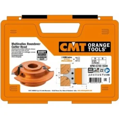 CMT ORANGE TOOLS 694.004.35 Porte-Outils pour Quart de Rond HW R=15/20 D=132x25x35 - Porte-Outils de Toupie -Toupie Soldes 1662379 2
