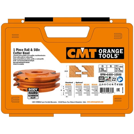 CMT ORANGE TOOLS 694.014.35 Porte-Outil pour Profil et Contre-Profil D=120x40x35 - Porte-Outils De Toupie 4 CMT ORANGE TOOLS 694.014.35 Porte-Outil pour Profil et Contre-Profil D=120x40x35 - Porte-Outils De Toupie – Image 2