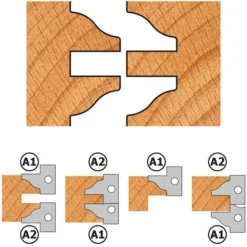 CMT ORANGE TOOLS 694.015.40 Porte-Outils pour Profil et Contre-Profil HW D=147x48x40 - Porte-Outils de Toupie -Toupie Soldes 1662399 3