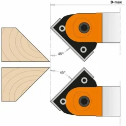 CMT ORANGE TOOLS 694.018.30 Porte-outil Réglable à Chanfreiner HW Z2 D=120X40X30 pour Toupie 11 CMT ORANGE TOOLS 694.018.30 Porte-outil Réglable à Chanfreiner HW Z2 D=120X40X30 pour Toupie -Toupie Soldes 1662404 5