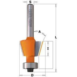 CMT ORANGE TOOLS 709.016.11 Fraise à Chanfreiner 15° HW S=6 D=12,7x12,7x57 Z2 DR - Fraise Pour Défonceuse, Affleureuse Et Toupie 6 CMT ORANGE TOOLS 709.016.11 Fraise à Chanfreiner 15° HW S=6 D=12,7x12,7x57 Z2 DR - Fraise Pour Défonceuse, Affleureuse Et Toupie -Toupie Soldes 1662572 2
