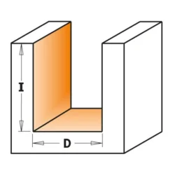CMT ORANGE TOOLS 711.030.11 HM-FRAISE A RAINER D=3X8X45 Z=2 S=6 DR - Fraise Pour Défonceuse, Affleureuse Et Toupie -Toupie Soldes 1662576 3