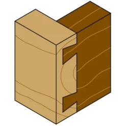 Fraise à Queue d'Aronde Hoffmann® HWM 17° CMT ORANGE TOOLS 718.053.11 - D=5,3X4X43 (W1) pour Défonceuse, Affleureuse et Toupie -Toupie Soldes 1662630 4