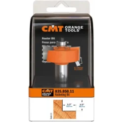 CMT ORANGE TOOLS 735.317.11 HM-FR Fraise à Feuillures D=31.7 F=9.5 S=6 DR pour Défonceuse, Affleureuse et Toupie -Toupie Soldes 1662662 3