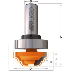 CMT ORANGE TOOLS 748.190.11B HM-FRAISE A PROFIL D=19X13 S=6 + ROULEMENT - Fraise Pour Défonceuse, Affleureuse Et Toupie -Toupie Soldes 1662703 2