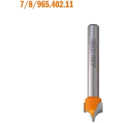 CMT ORANGE TOOLS 765.001.11 HM-FRAISE PROFILEE S=6 D=19 R=6.4 - Fraise pour Défonceuse, Affleureuse et Toupie -Toupie Soldes 1662731 5