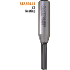 CMT ORANGE TOOLS 812.060.11 Fraise à Rainurer D=6x25x60 Z=2 S=1/4' pour Défonceuse, Affleureuse et Toupie -Toupie Soldes 1663182 5