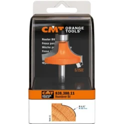 CMT ORANGE TOOLS 838.160.11 Fraise à Arrondir D=16x12.7 R=1.6 S=1/4' DR pour Défonceuse, Affleureuse et Toupie -Toupie Soldes 1663413 5