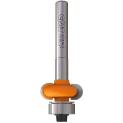 CMT ORANGE TOOLS 862.032.11 Fraise Demi-Cercle HW Z2 S=6,35 D=19 R=3,2 pour Défonceuse, Affleureuse et Toupie