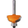 CMT ORANGE TOOLS 864.048.11 Fraise à Profil avec Roulement pour Défonceuse, Affleureuse et Toupie - D=25.4mm, S=6.35mm, R=4.8mm -Toupie Soldes 1663573 1